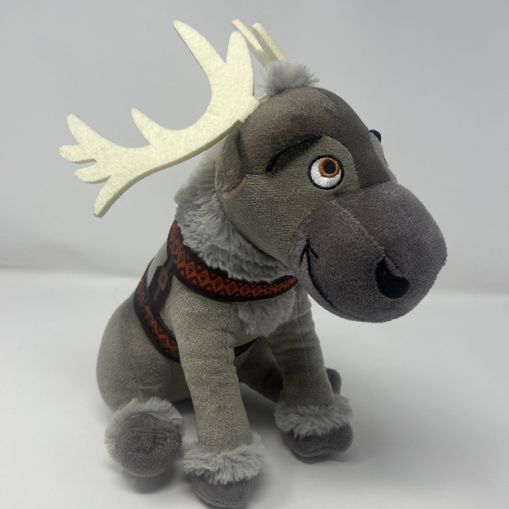 Disney Frozen 2 Large Plush Stuffed Sven Reindeer 12" Tall Just Play